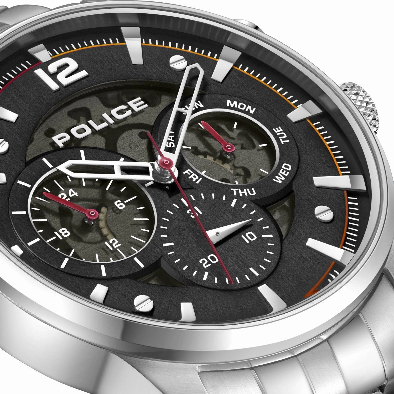 Police Driver II Men's Watch