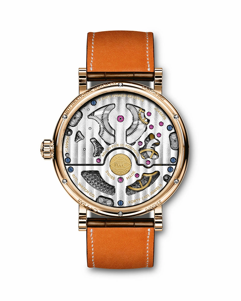 PORTOFINO HAND WOUND TOURBILLON RETROGRADE