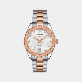 PR 100 Women Analog Stainless Steel Watch T1019102211600