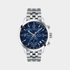 PRC 200 Men's Blue Chronograph Stainless Steel Watch T1144171104700