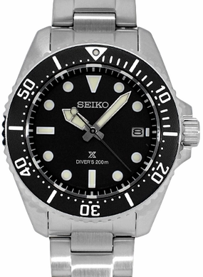 Prospex 200M Diver Scuba Solar Black Ref. SBDJ063