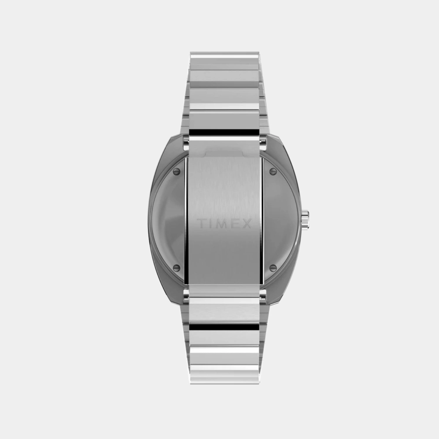 Q Timex 1975 Enigma Reissue Men Quartz Blue Dial Analog Stainless Steel Watch TW2W59800UJ