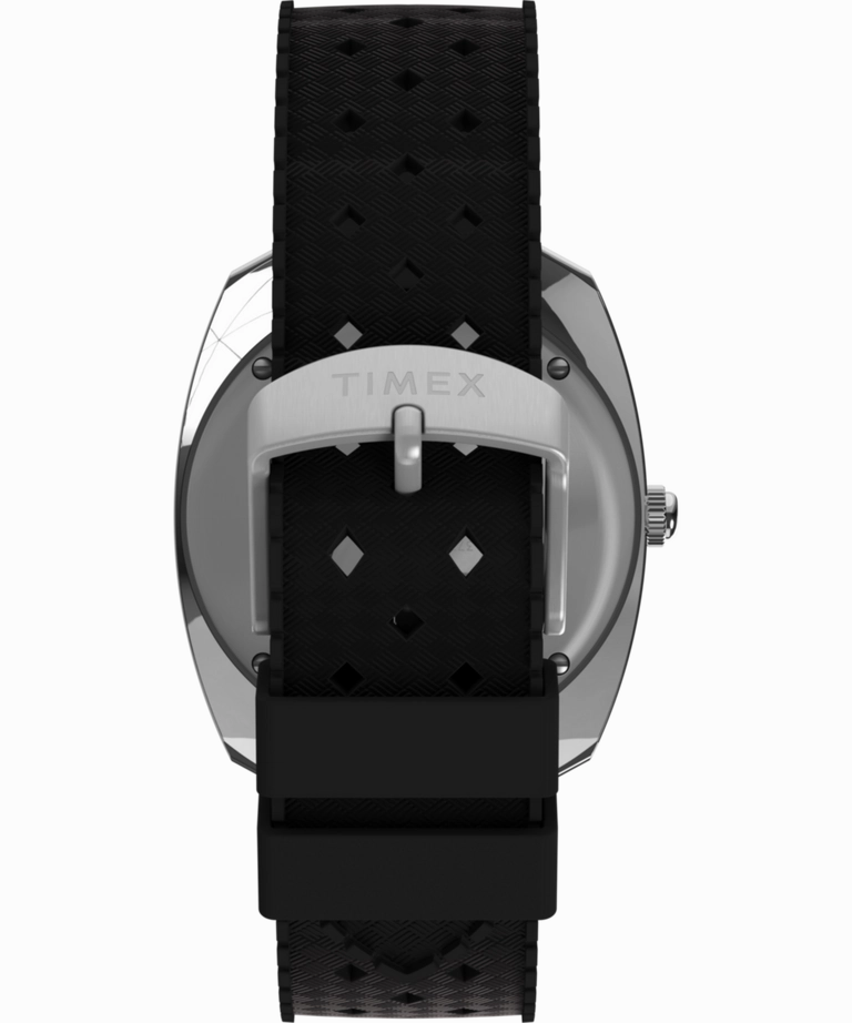 Q Timex Reissue 1971 Velocity Rubber Strap Watch TW2W22400
