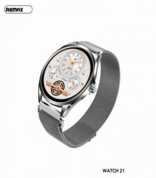 REMAX Ultra-thin Smart Watch Super Luxury Steel Wire Round Face Model