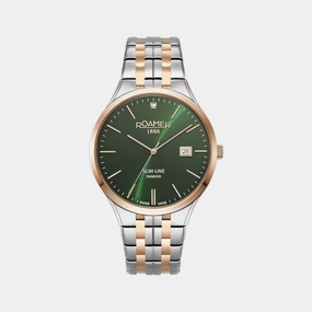 Roamer -864833 49 75 50 - SLIM LINE Diamond Quartz Watch for Men's