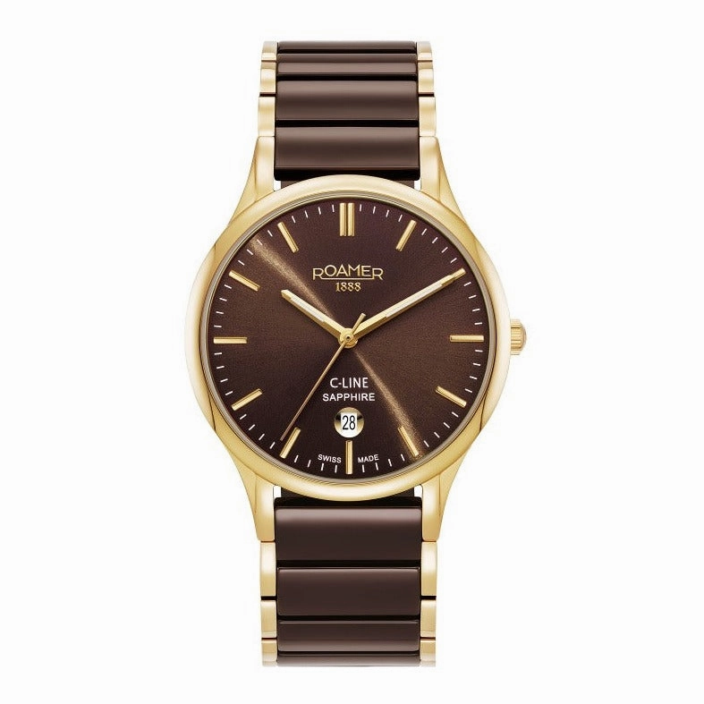 ROAMER - 658833 48 65 63 -  MENS WRISTWATCH  CERAMIC