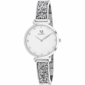Roberto Bianci Women's Watch - Brillare White Dial Stainless Steel Bracelet | RB0200