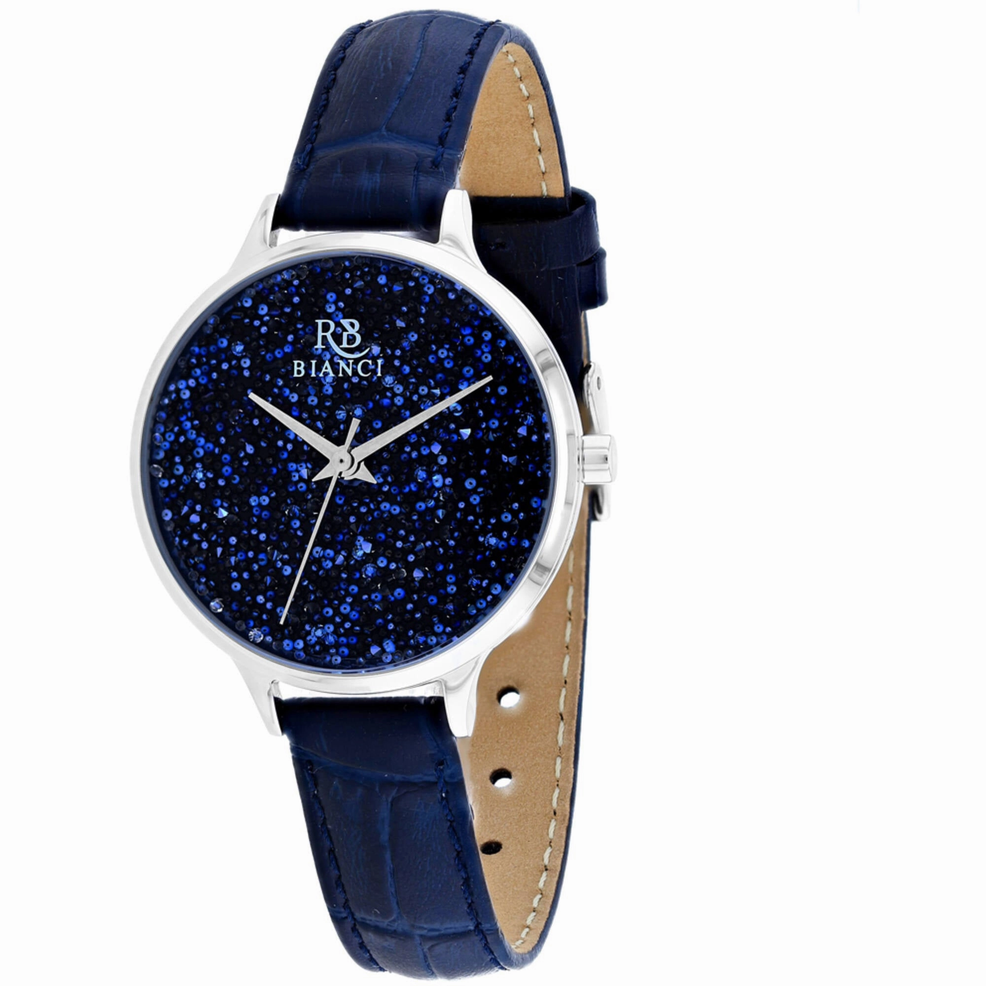 Roberto Bianci Women's Watch - Gemma Quartz Blue Dial Leather Strap | RB0244