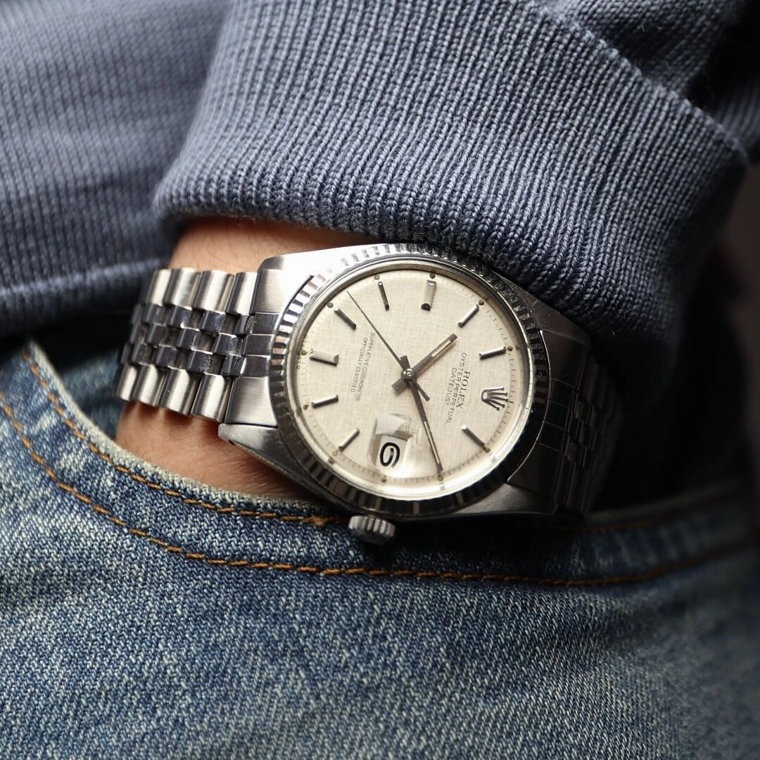 Rolex Datejust 1601 Linen Sigma Dial, 1972