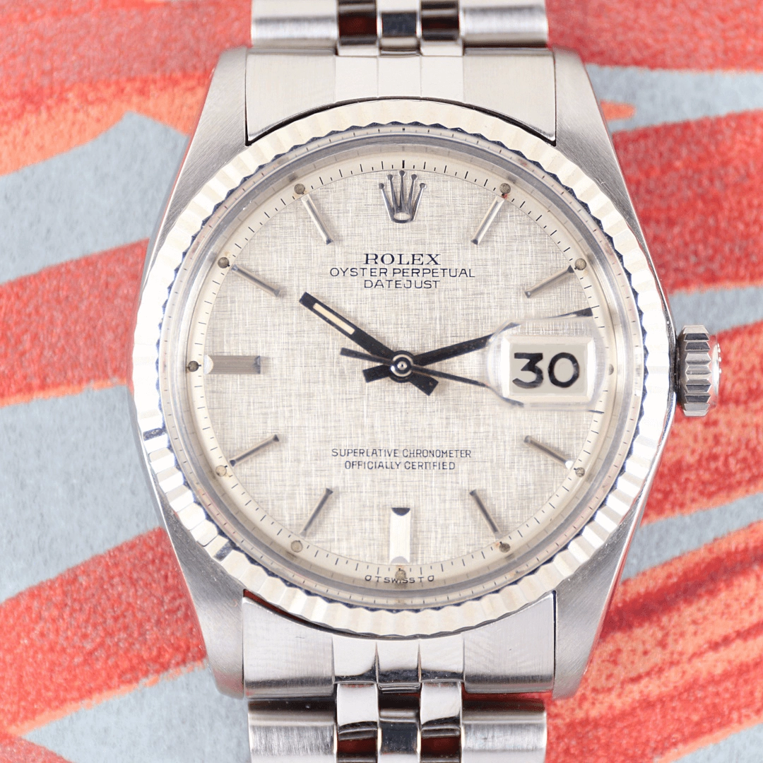 Rolex Datejust 1601 Linen Sigma Dial, 1972