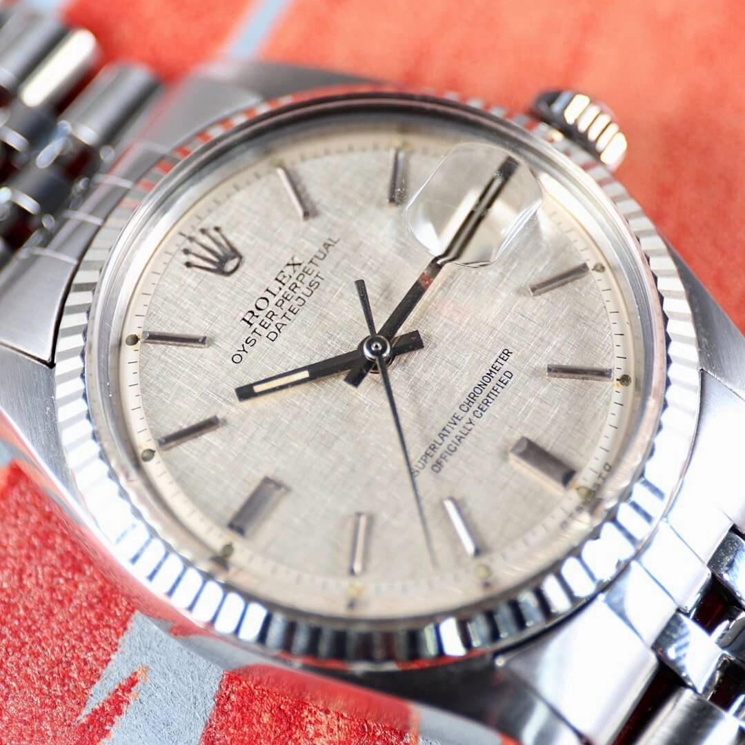 Rolex Datejust 1601 Linen Sigma Dial, 1972