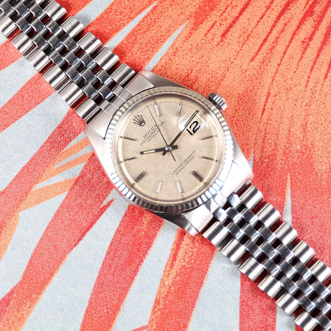 Rolex Datejust 1601 Linen Sigma Dial, 1972