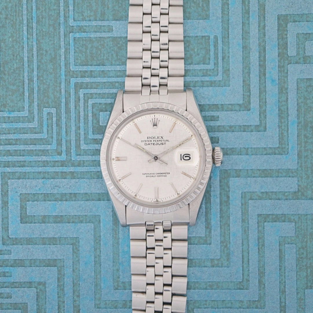 Rolex Datejust 1603, Linen Dial, 1974