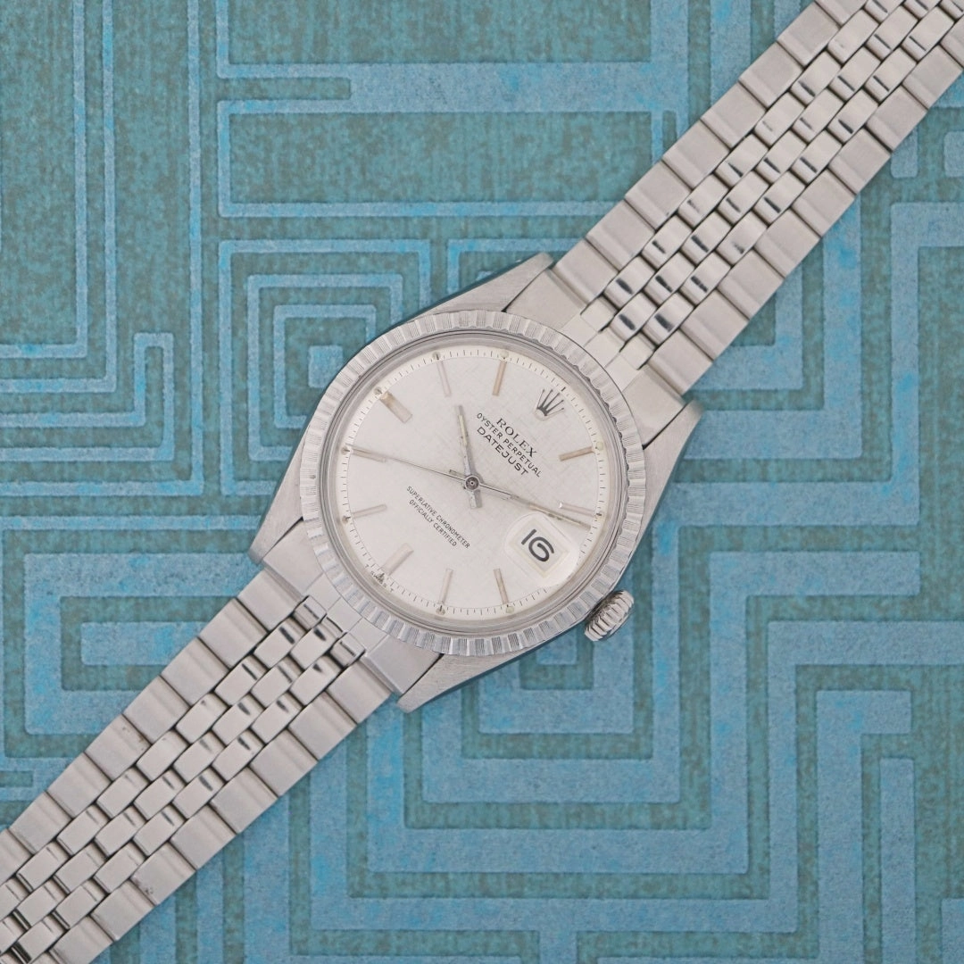 Rolex Datejust 1603, Linen Dial, 1974