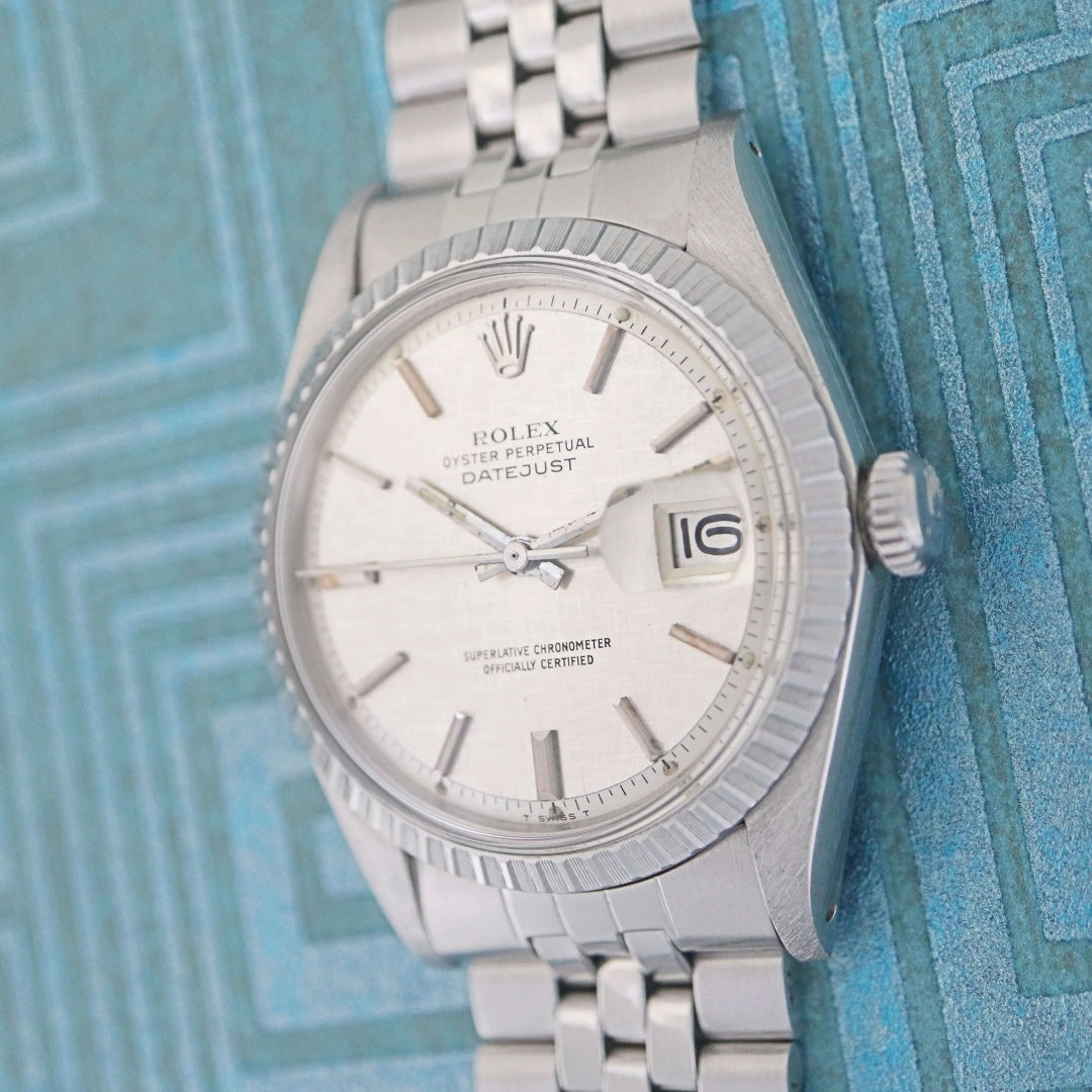 Rolex Datejust 1603, Linen Dial, 1974