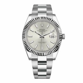 Rolex Datejust 41mm - Ref: 126334-0003 - Silver Dial, Stainless Steel Oyster Bracelet Men's Watch