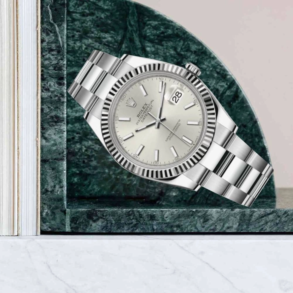 Rolex Datejust 41mm - Ref: 126334-0003 - Silver Dial, Stainless Steel Oyster Bracelet Men's Watch