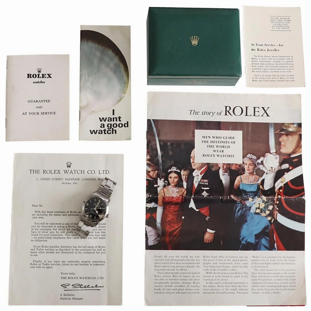 Rolex Explorer 5500 Gilt Dial, 1966
