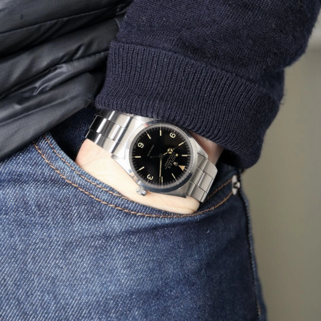 Rolex Explorer 5500 Gilt Dial, 1966