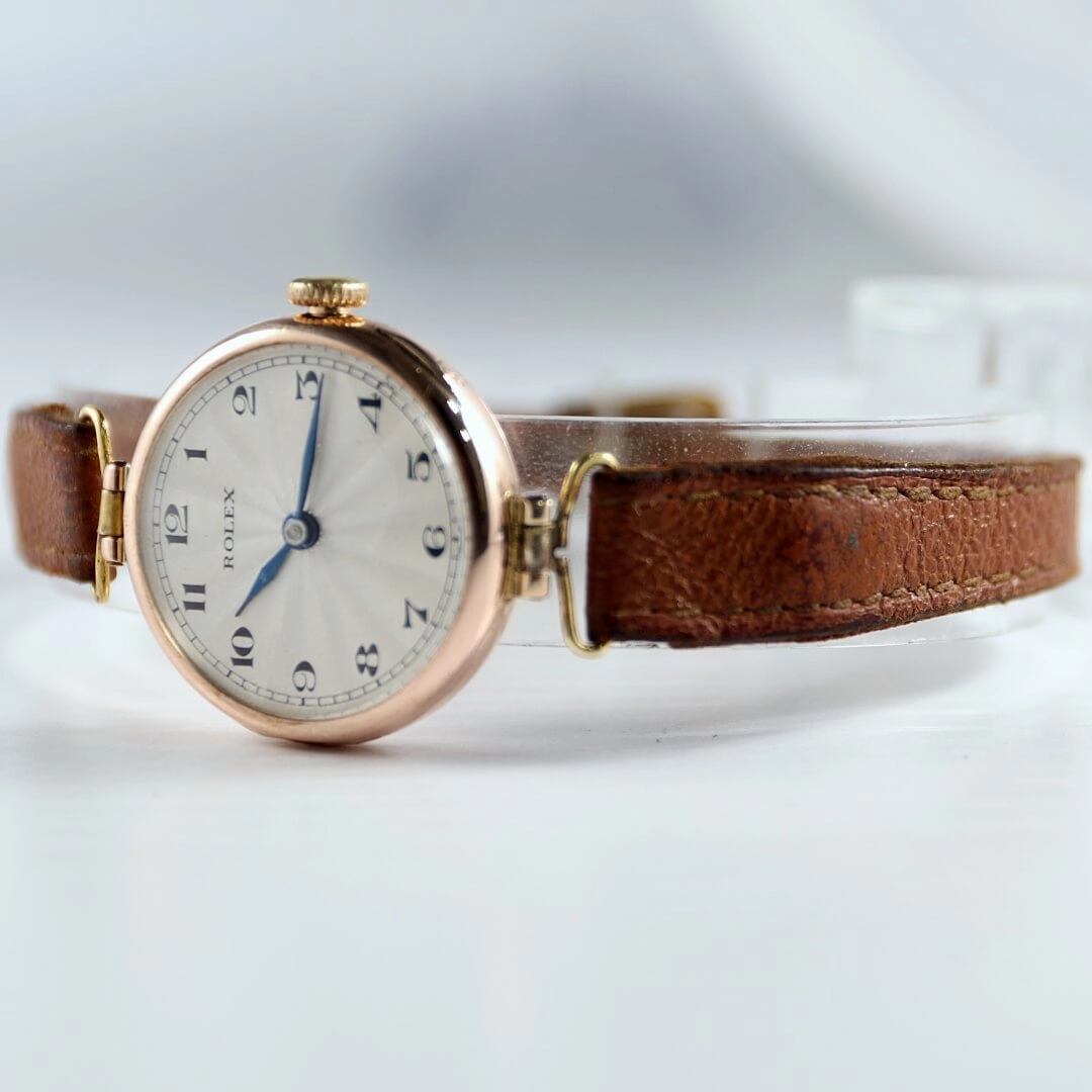 Rolex Ladies 9k Gold Vintage Watch, 1923
