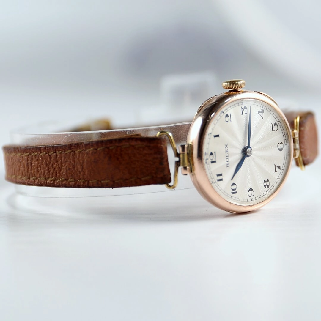 Rolex Ladies 9k Gold Vintage Watch, 1923