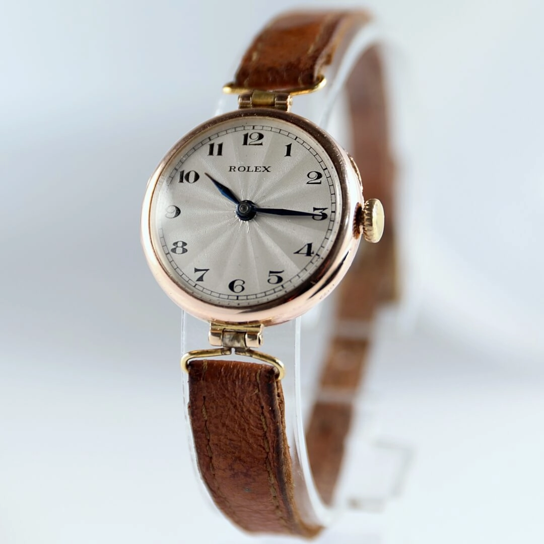 Rolex Ladies 9k Gold Vintage Watch, 1923