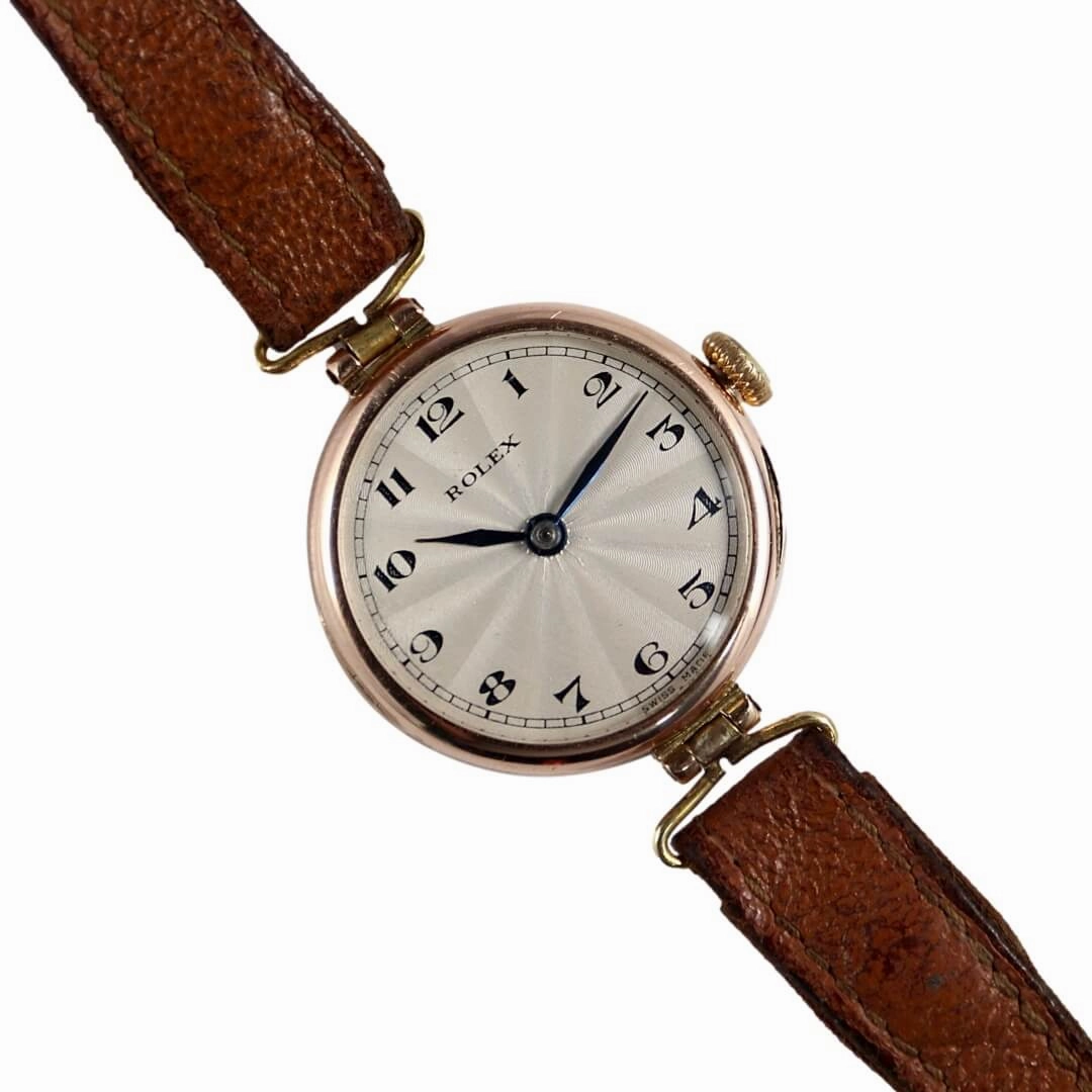 Rolex Ladies 9k Gold Vintage Watch, 1923