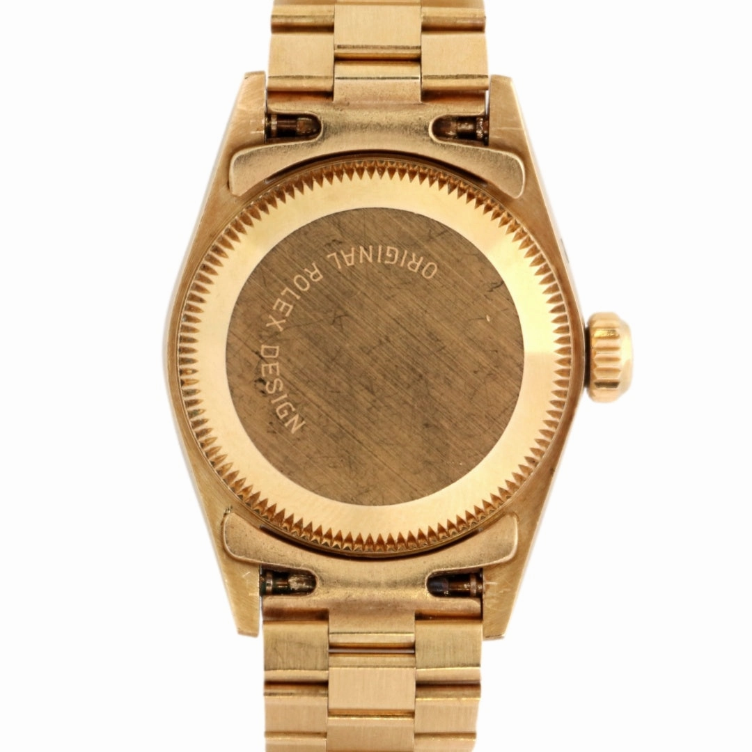 Rolex Ladies Oyster Perpetual 67198 18k, 1985