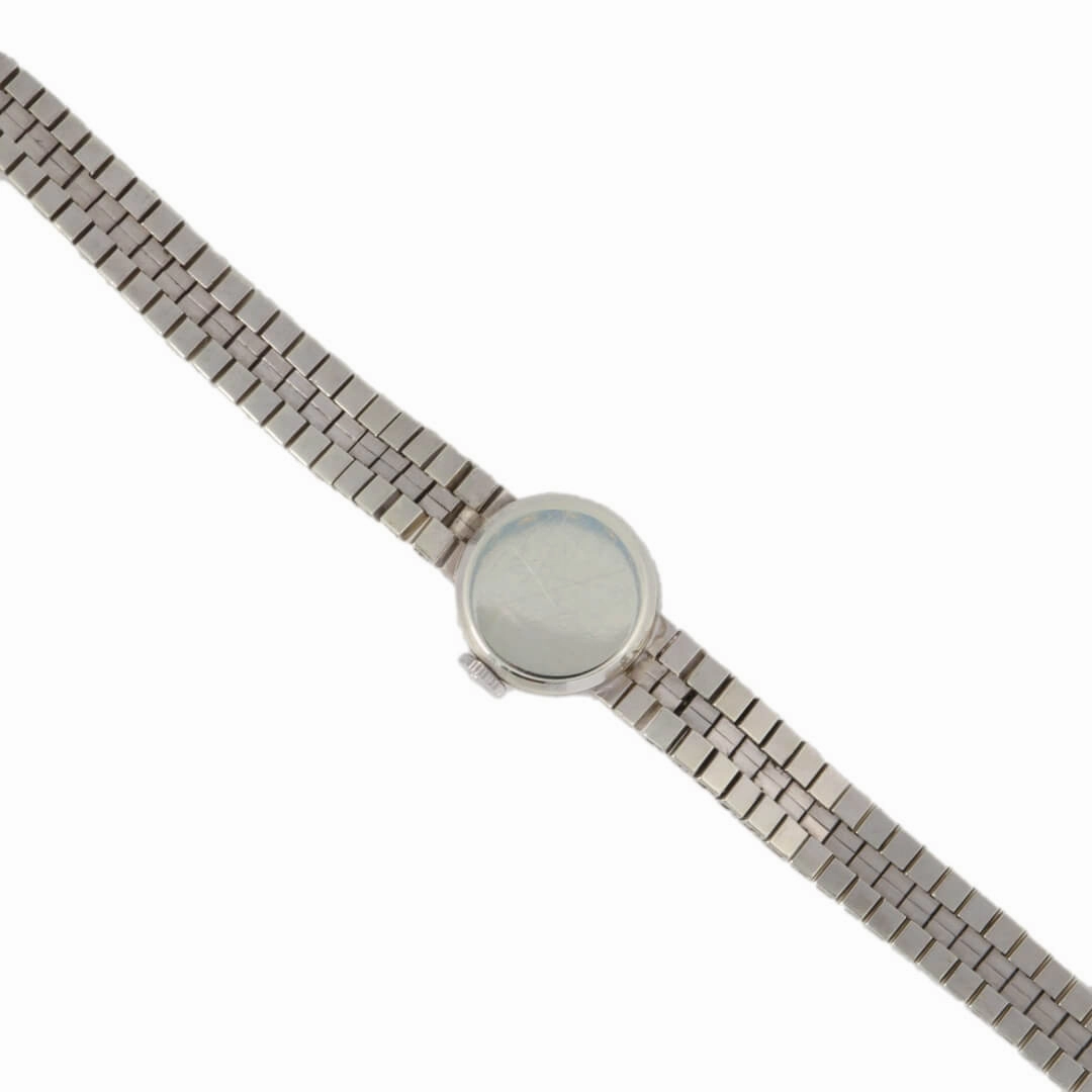 Rolex Ladies Precision, 9k White Gold Bracelet