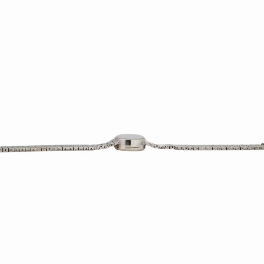 Rolex Ladies Precision, 9k White Gold Bracelet