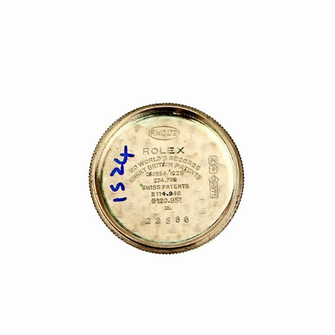Rolex Oyster Extra Prima, 9k Gold, Cooke & Kelvey, 1927