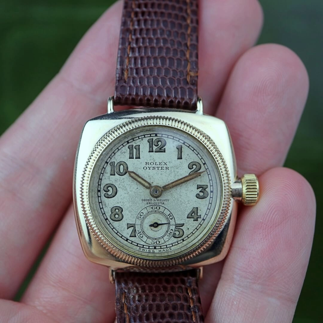 Rolex Oyster Extra Prima, 9k Gold, Cooke & Kelvey, 1927