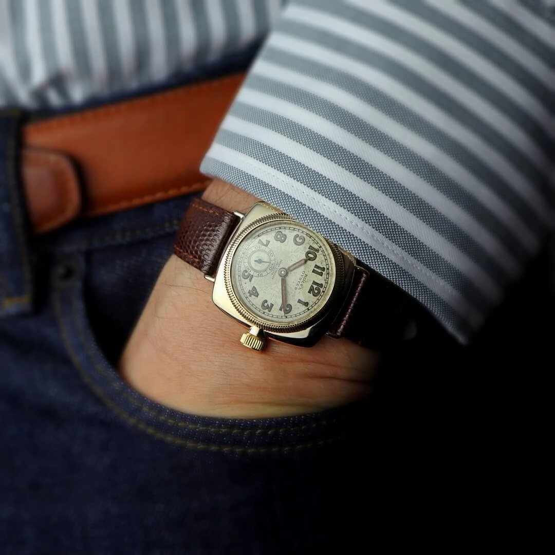 Rolex Oyster Extra Prima, 9k Gold, Cooke & Kelvey, 1927
