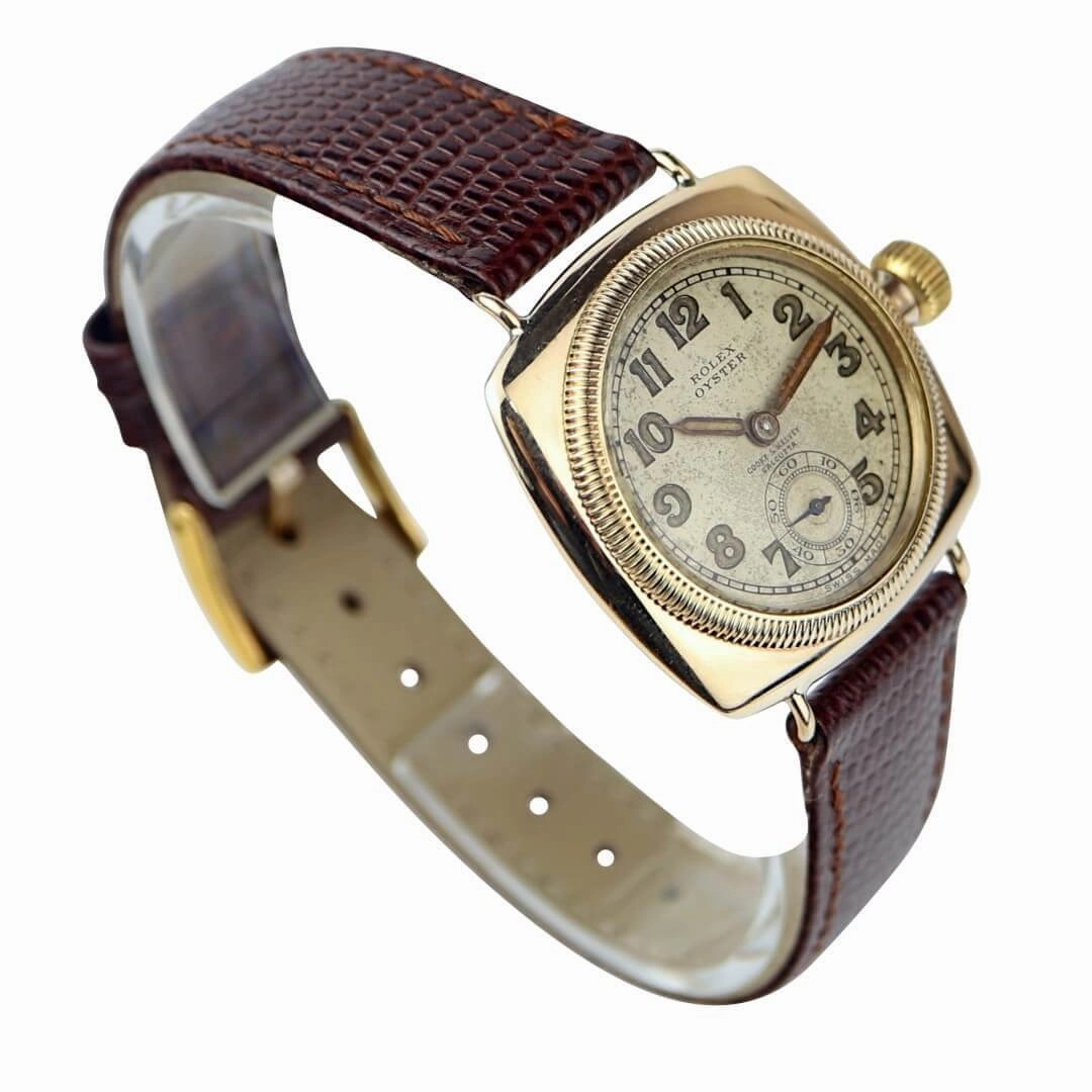 Rolex Oyster Extra Prima, 9k Gold, Cooke & Kelvey, 1927