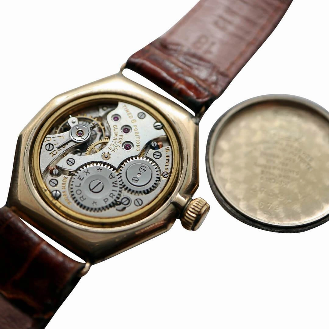 Rolex Oyster Men's Vintage 1929 Gold Watch