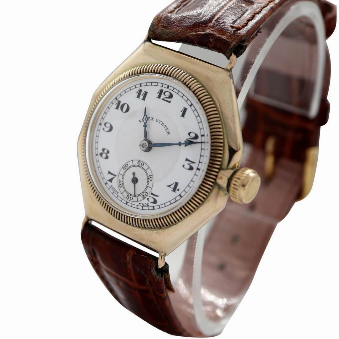 Rolex Oyster Men's Vintage 1929 Gold Watch