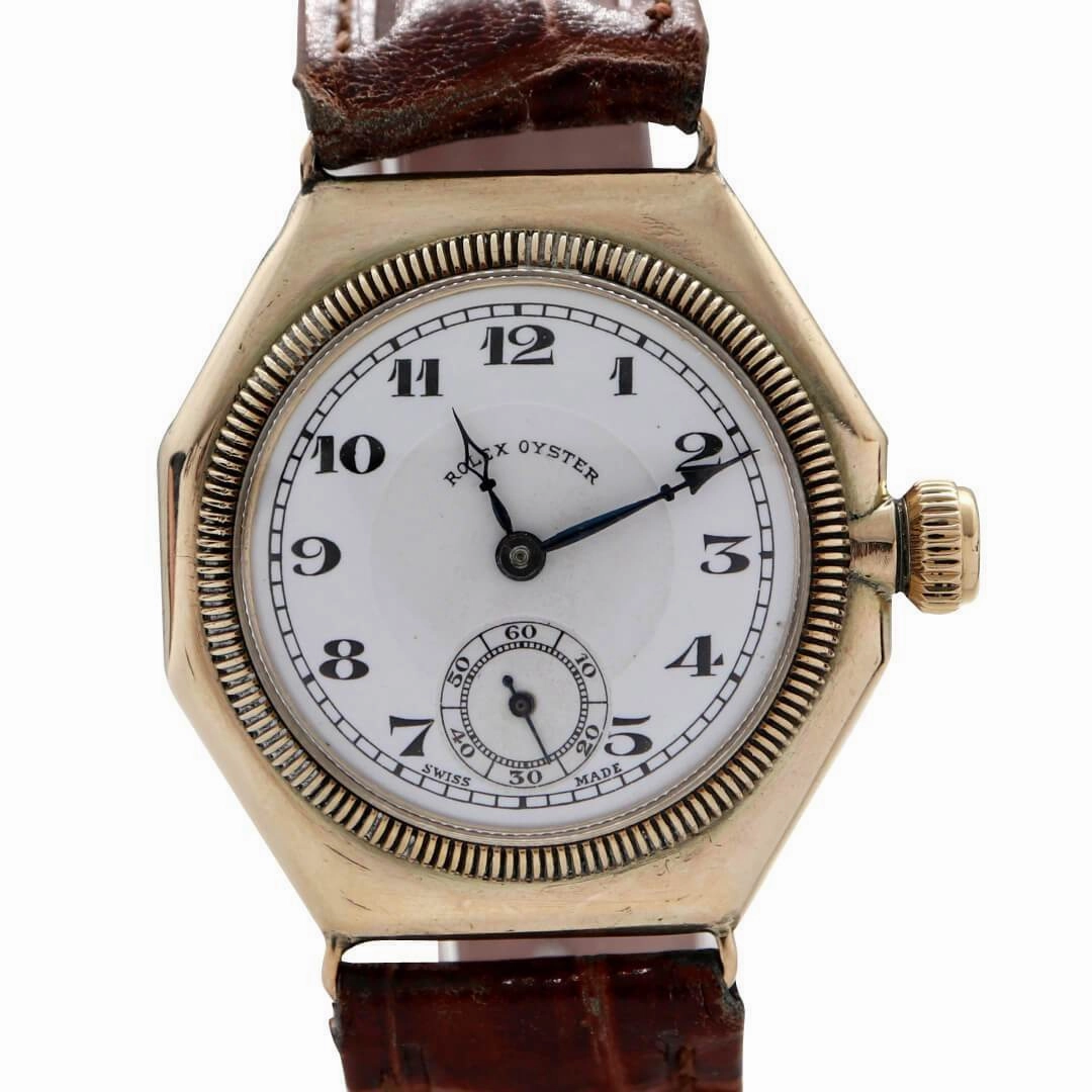 Rolex Oyster Men's Vintage 1929 Gold Watch