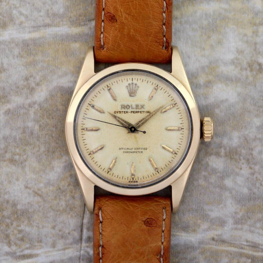 Rolex Oyster Perpetual 6634 "Golden Egg", 1958 Gold Capped Watch