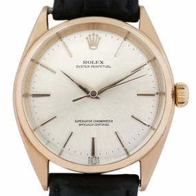 Rolex Oyster Perpetual Ref. 1005, 18k Gold Vintage Watch