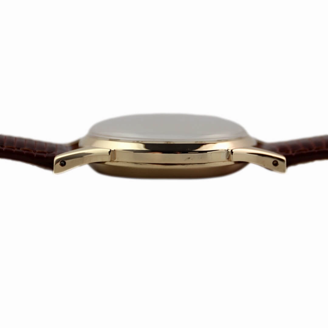 Rolex Precision 9k Gold, 1950's Men's Vintage Dress Watch
