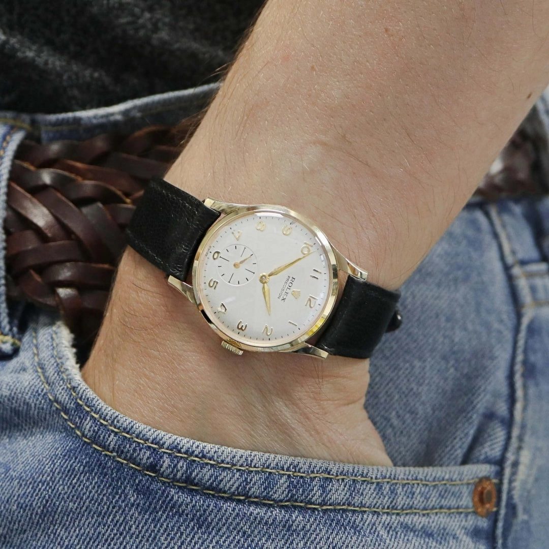 Rolex Precision 9k gold, 1967