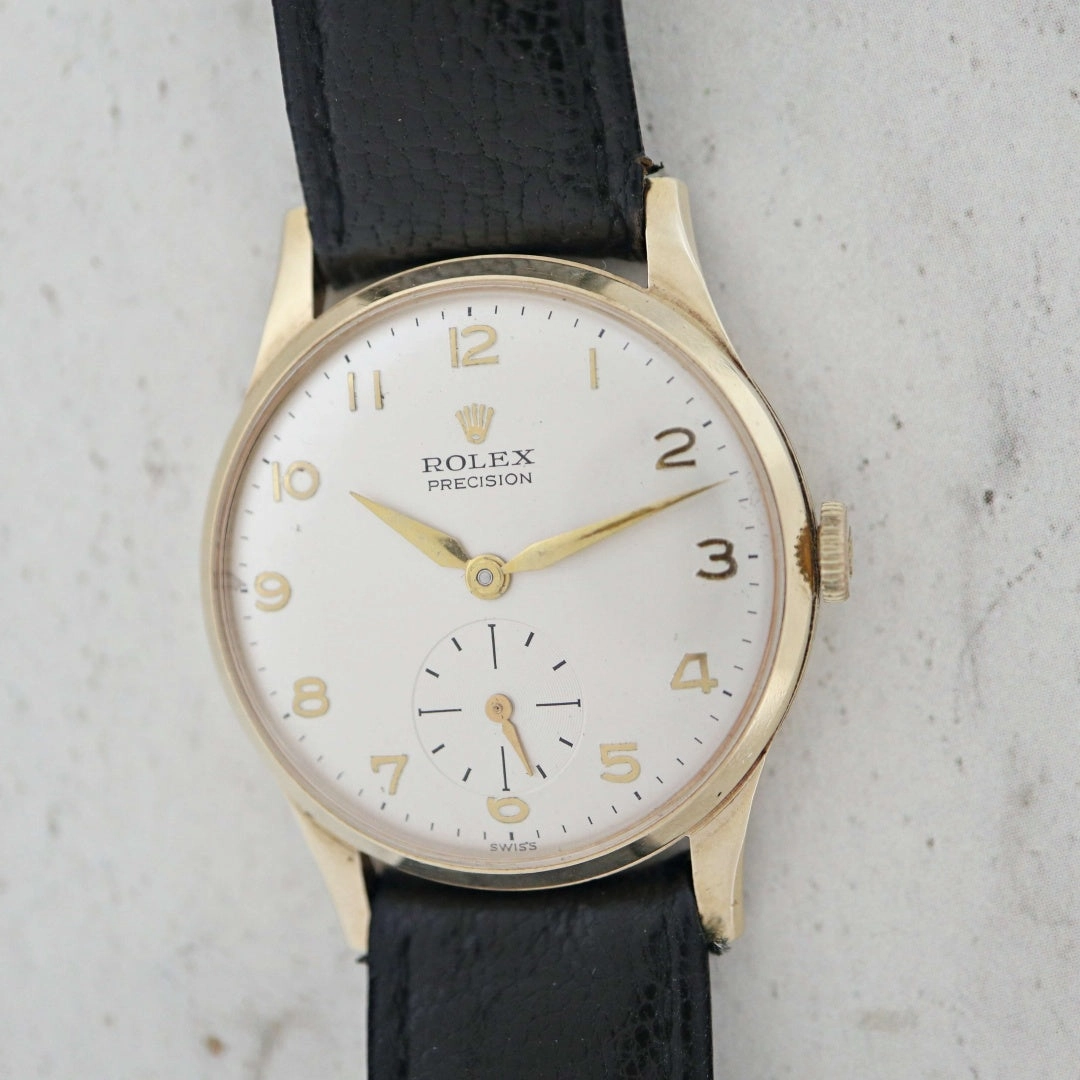 Rolex Precision 9k gold, 1967