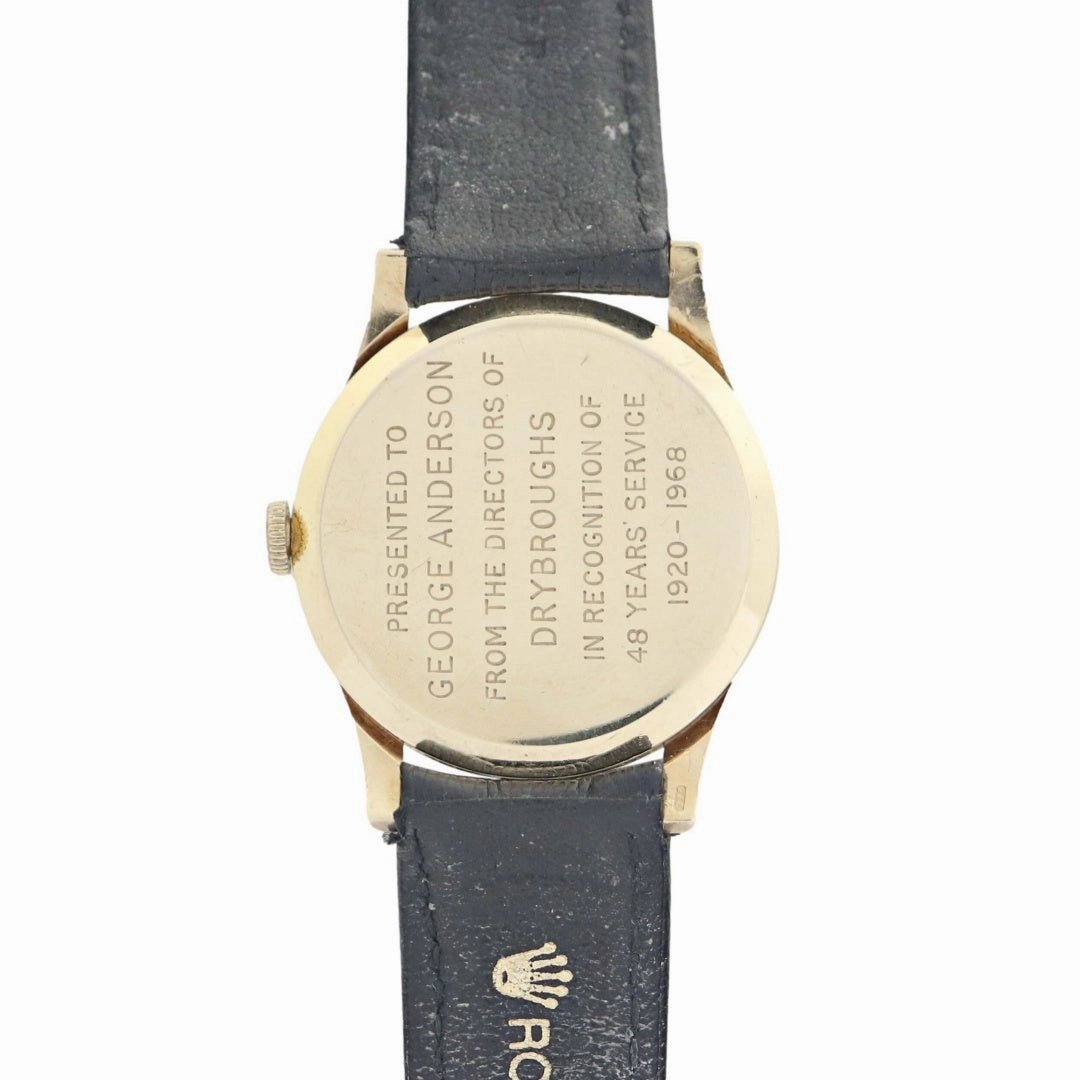 Rolex Precision 9k gold, 1967