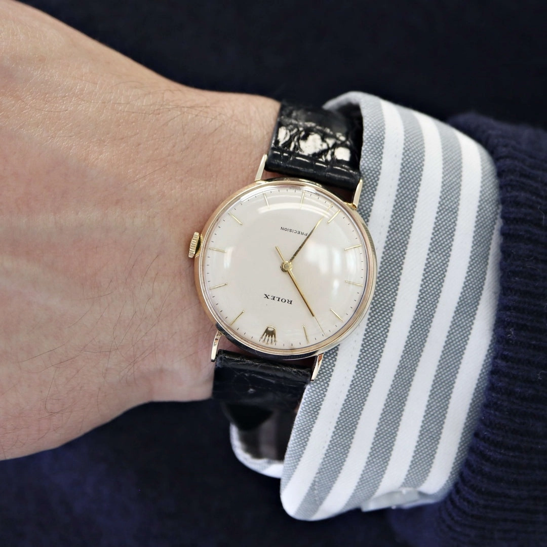Rolex Precision 9k Gold