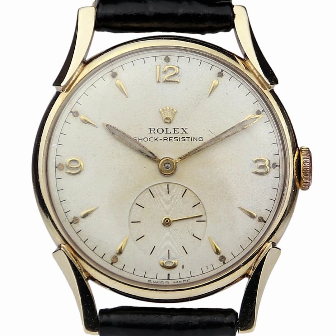 Rolex Precision 9k Gold Dennison Case, 1955