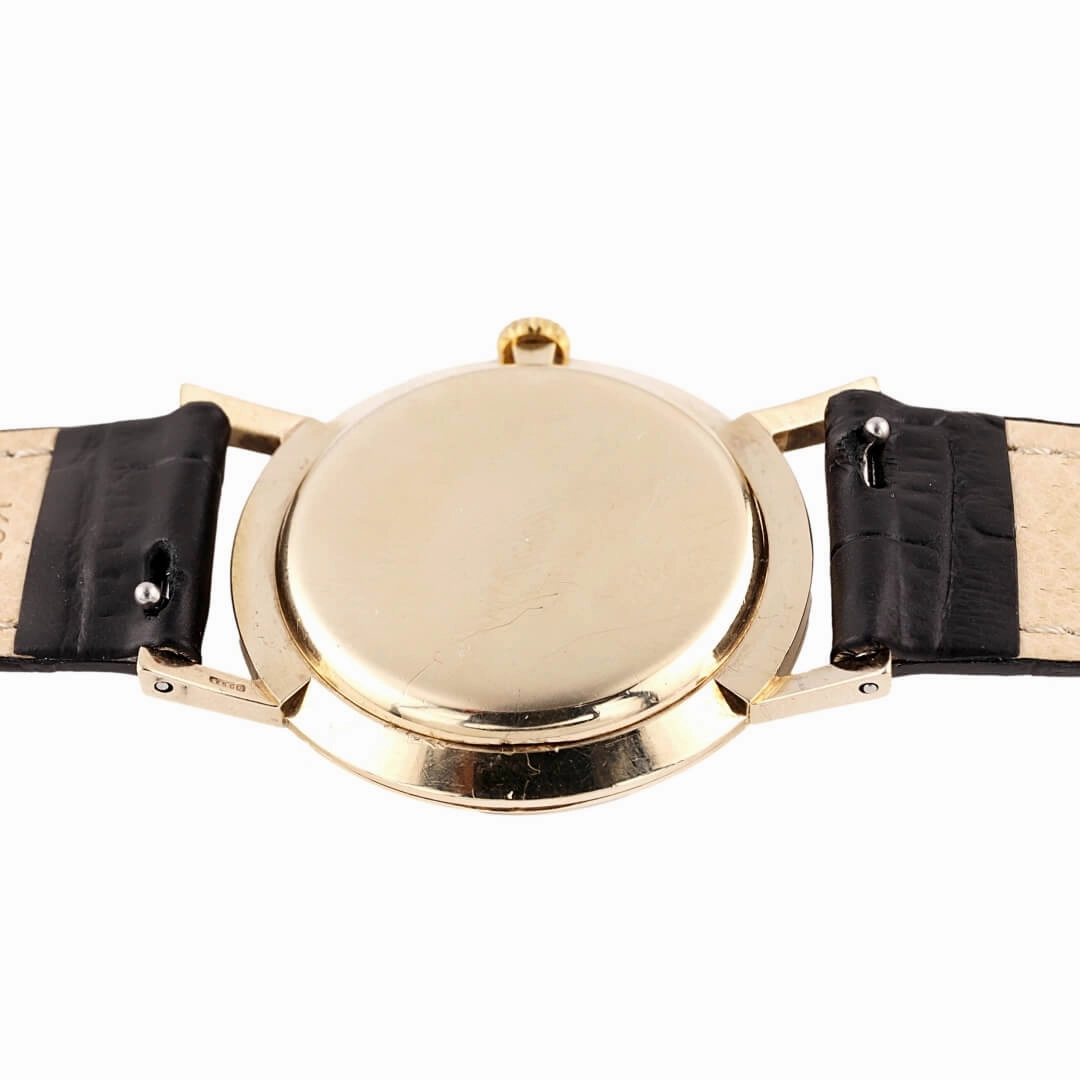 Rolex Precision 9k Gold Dress Watch  Dennison Case (Circa 1962)