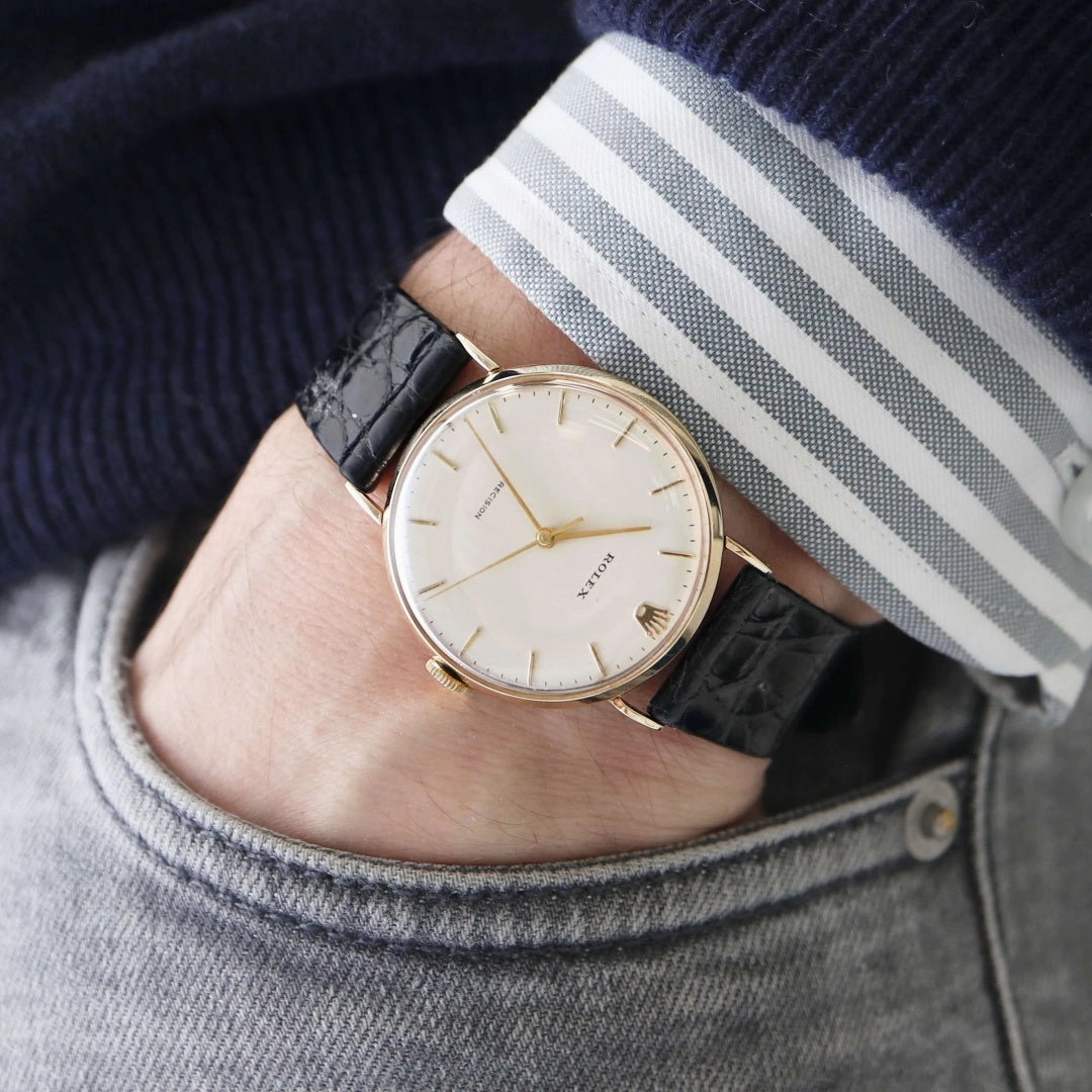 Rolex Precision 9k Gold