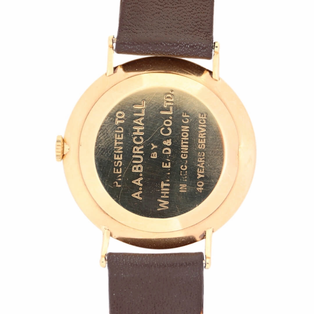Rolex Precision, 9k Gold Vintage Watch, 1971