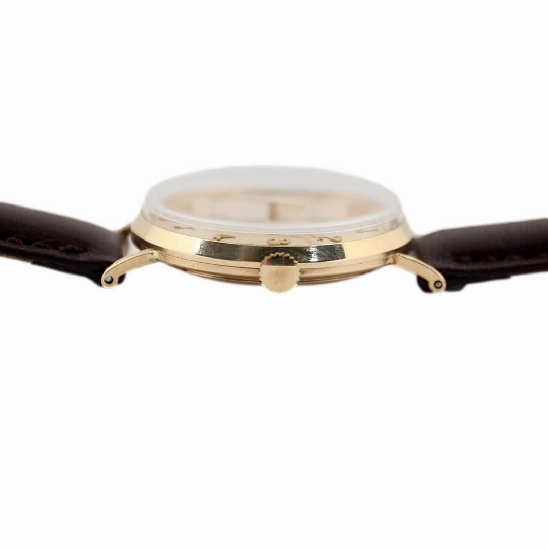 Rolex Precision, 9k Gold Vintage Watch, 1971