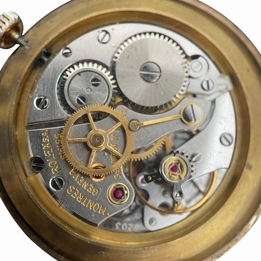 Rolex Precision, 9k Gold Vintage Watch, 1971